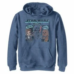 Cheap 😀 Unbranded Boys 8-20 Star Wars Simple Boba Outline Graphic Hoodie ✔️
