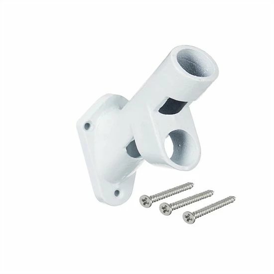 Cheap 😀 Unbranded Aluminum White Flag Pole Bracket 🔥 - Image 2