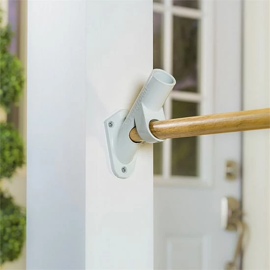 Cheap 😀 Unbranded Aluminum White Flag Pole Bracket 🔥 - Image 3