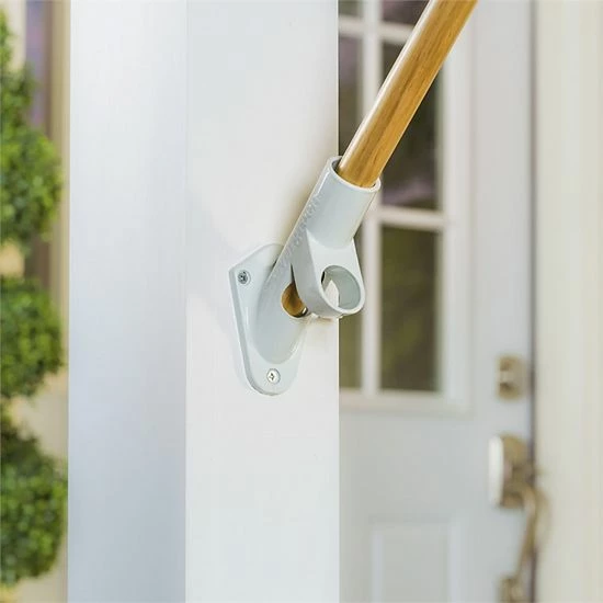 Cheap 😀 Unbranded Aluminum White Flag Pole Bracket 🔥 - Image 4