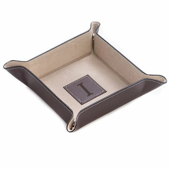 Buy ⌛ Unbranded Monogrammed Leather Valet Tray ⌛ - Image 7
