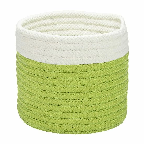 New 🛒 Unbranded Colonial Mills Breezy Dipped Storage Basket Tangerine 🛒 - Image 2