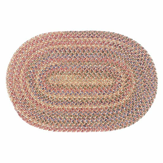 Brand new ✨ Unbranded Colonial Mills Woolux Braided Oval 42" X 66" Rug Black 👏 - Image 2