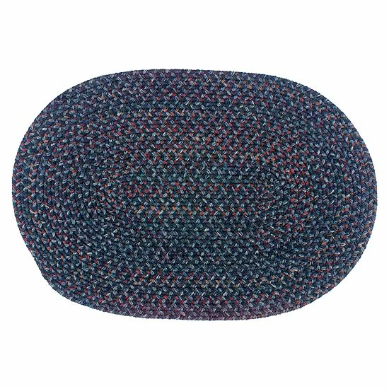 Brand new ✨ Unbranded Colonial Mills Woolux Braided Oval 42" X 66" Rug Black 👏 - Image 3