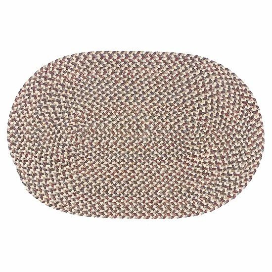 Brand new ✨ Unbranded Colonial Mills Woolux Braided Oval 42" X 66" Rug Black 👏 - Image 4