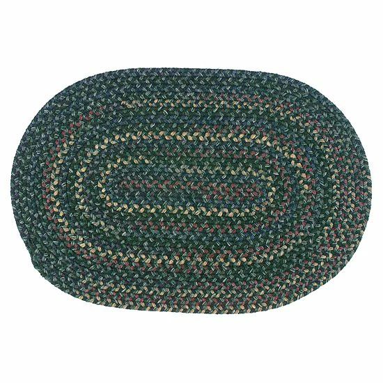 Brand new ✨ Unbranded Colonial Mills Woolux Braided Oval 42" X 66" Rug Black 👏 - Image 5