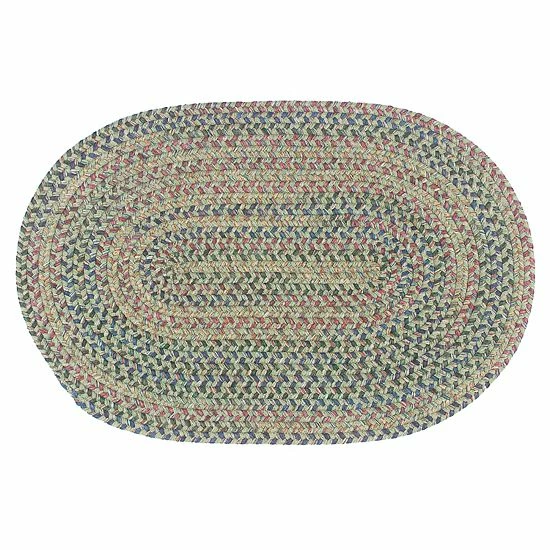 Brand new ✨ Unbranded Colonial Mills Woolux Braided Oval 42" X 66" Rug Black 👏 - Image 7