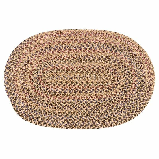 Brand new ✨ Unbranded Colonial Mills Woolux Braided Oval 42" X 66" Rug Black 👏 - Image 11