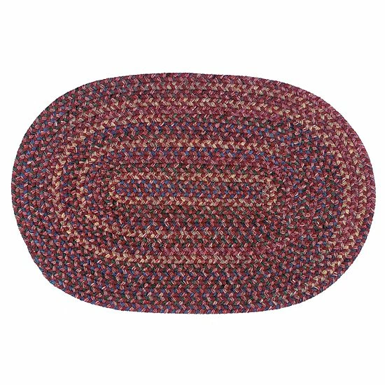 Brand new ✨ Unbranded Colonial Mills Woolux Braided Oval 42" X 66" Rug Black 👏 - Image 12