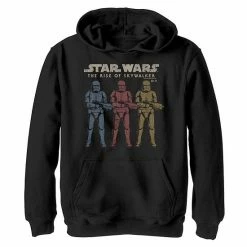 Brand new ⌛ Unbranded Boys 8-20 Star Wars The Rise Of Skywalker Stormtrooper Reflection Graphic Hoodie ❤️