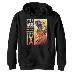 Buy 👍 Unbranded Boys 8-20 Star Wars The Rise Of Skywalker First Order Glow Graphic Hoodie 🔔