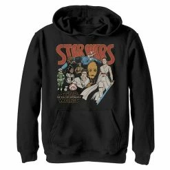 Best Pirce 🥰 Unbranded Boys 8-20 Star Wars The Rise Of Skywalker Retro Collage Graphic Hoodie 🛒