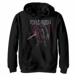 Hot Sale ⌛ Unbranded Boys 8-20 Star Wars The Rise Of Skywalker Kylo Ren Emblem Graphic Hoodie 🛒