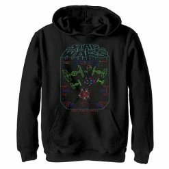 Flash Sale 🧨 Unbranded Boys 8-20 Star Wars Space Fight Vintage Arcade Graphic Hoodie ❤️