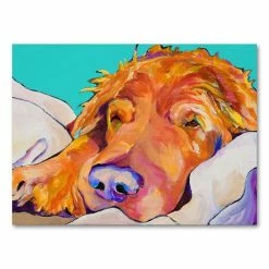 Budget ✨ Unbranded ''Snoozer King'' Canvas Wall Art By Pat Saunders-White 🔥