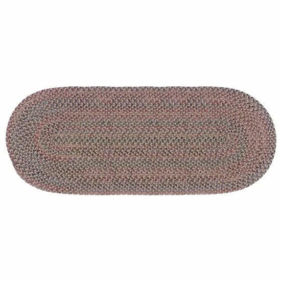 Flash Sale 💯 Unbranded Colonial Mills Woolux Braided Tread 8" X 28" Rug Oatmeal 👏 - Image 2