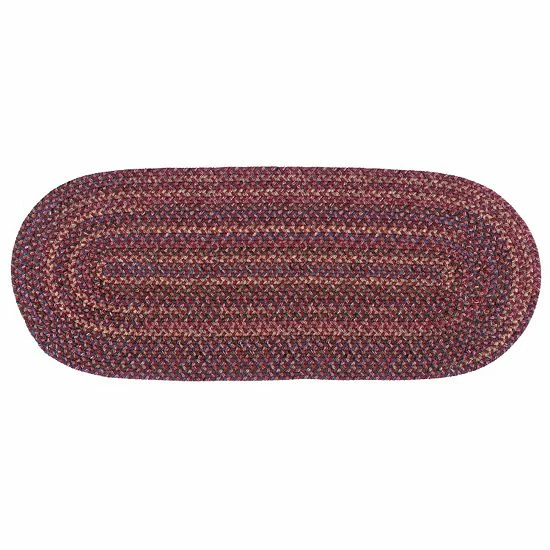 Flash Sale 💯 Unbranded Colonial Mills Woolux Braided Tread 8" X 28" Rug Oatmeal 👏 - Image 4