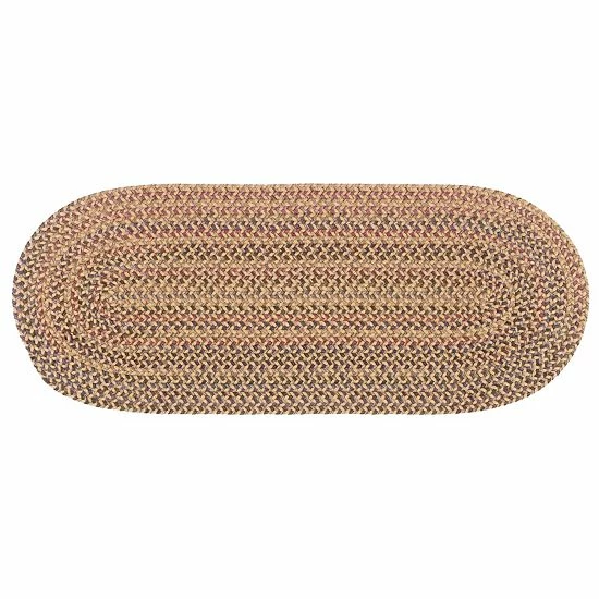 Flash Sale 💯 Unbranded Colonial Mills Woolux Braided Tread 8" X 28" Rug Oatmeal 👏 - Image 8