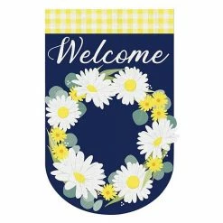 Flash Sale 😍 Unbranded Daisy Wreath Garden Flag 😍