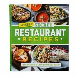 New 🔥 Unbranded The Best Of Secret Restaurant Recipes Book 🥰