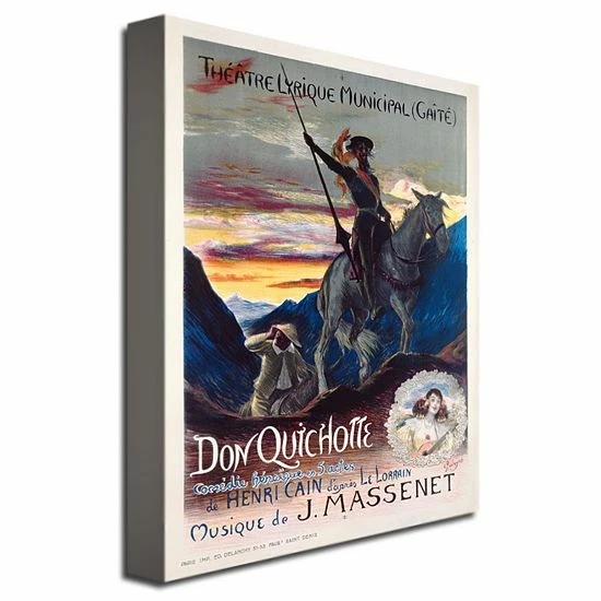 Top 10 โญ Unbranded "Don Quichotte, 1910" 35" X 47" Canvas Art By Georges Rochegrosse ๐ - Image 2