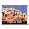 New ✔️ Unbranded "Brighton" 18" X 24" Canvas Art By Henry Gawthorn 🔥