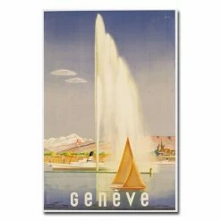 Best deal 👍 Unbranded "Geneva, 1937" 16" X 24" Canvas Art By Fehr 🛒