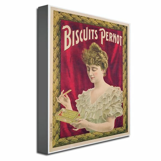 Budget โ๏ธ Unbranded "Pernot Biscuits, 1902" 24" X 32" Canvas Art ๐ฅฐ - Image 2