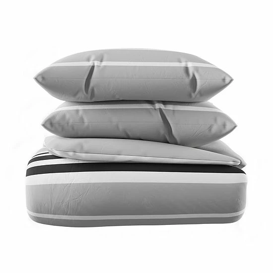 New 🤩 Unbranded Hypoallergenic Soft Microfiber Striped Down-Alternative Comforter Set Lavendar 😉 - Image 7