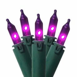 Promo ✨ Unbranded 100 Purple Indoor / Outdoor Mini ❄ Christmas Lights ✨