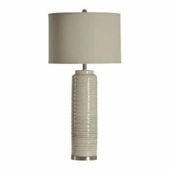 Best deal ✔️ Unbranded Ceramic Off-White Table Lamp 💯