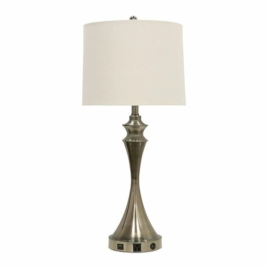 Best Pirce ๐ Unbranded Steel Table Lamp With Outlet ๐คฉ