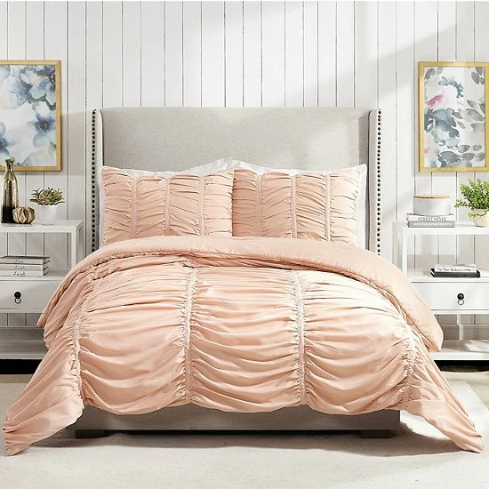 Hot Sale ๐ฏ Unbranded Modern Heirloom Emily Textured Comforter Set Gray โจ - Image 7