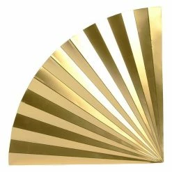 Discount 🔔 Unbranded Metallic Fan Tile Wall Decor 👏