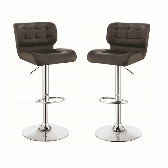 Hot Sale 🎁 Unbranded Adjustable Bar Stool 2-piece Set Gray ⌛ - Image 4