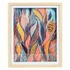 Brand new 🧨 Unbranded Colorful Leaves Framed Wall Art 💯