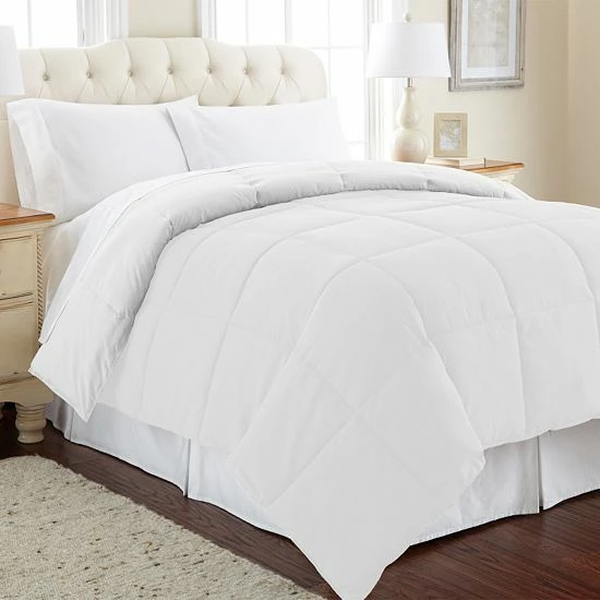 Brand new ๐ฅฐ Unbranded Solid Down-Alternative Reversible Comforter Khaki ๐ - Image 4