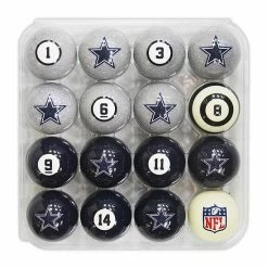 Budget 🧨 Unbranded Dallas Cowboys Billiard Ball Set 🤩