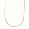 Discount 🥰 Unbranded 14k Gold Paper Clip Chain Necklace Yellow 👍