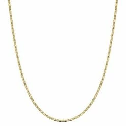 Cheapest 🥰 Unbranded 14k Gold 2.4 Mm Flat Anchor Chain ⌛