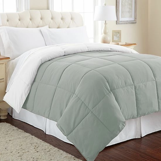 Brand new ๐ฅฐ Unbranded Solid Down-Alternative Reversible Comforter Khaki ๐ - Image 5