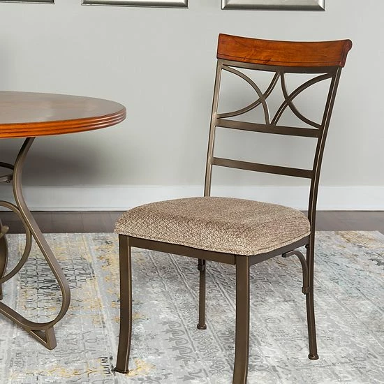 Best Sale 🌟 Unbranded Metal Hamilton Dining Chair 2-piece Set 🎉 - Image 2