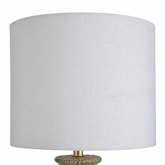 Best deal ❤️ Unbranded Round Transitional Moulded Table Lamp With Gold Body Brass Base 😍 - Image 4