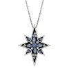 Cheapest ⭐ Unbranded Sterling Silver Starburst Pendant Necklace 😍