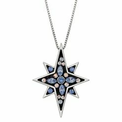 Cheapest ⭐ Unbranded Sterling Silver Starburst Pendant Necklace 😍