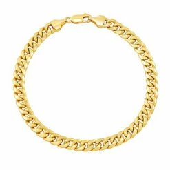 Cheapest ❤️ Unbranded 10k Gold Curb Chain Bracelet 🤩