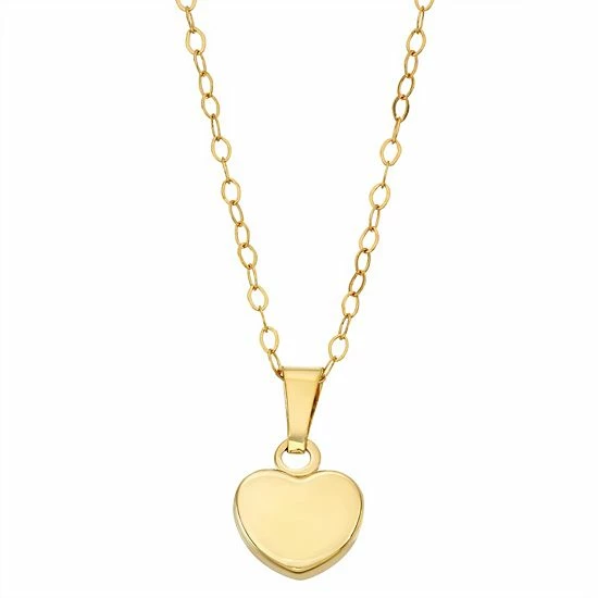 Best reviews of ๐ Unbranded 10k Gold Polished Heart Pendant ๐งจ