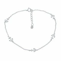 Top 10 ⭐ Unbranded Sterling Silver Anchor By The Yard Anklet ❤️