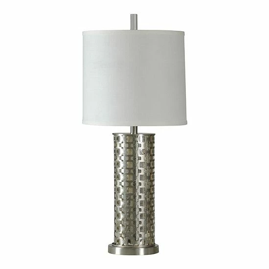 New ๐ Unbranded Estero Brushed Steel Table Lamp ๐