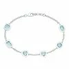 Discount 🎉 Unbranded Sterling Silver & Sky Blue Topaz Bracelet 👏